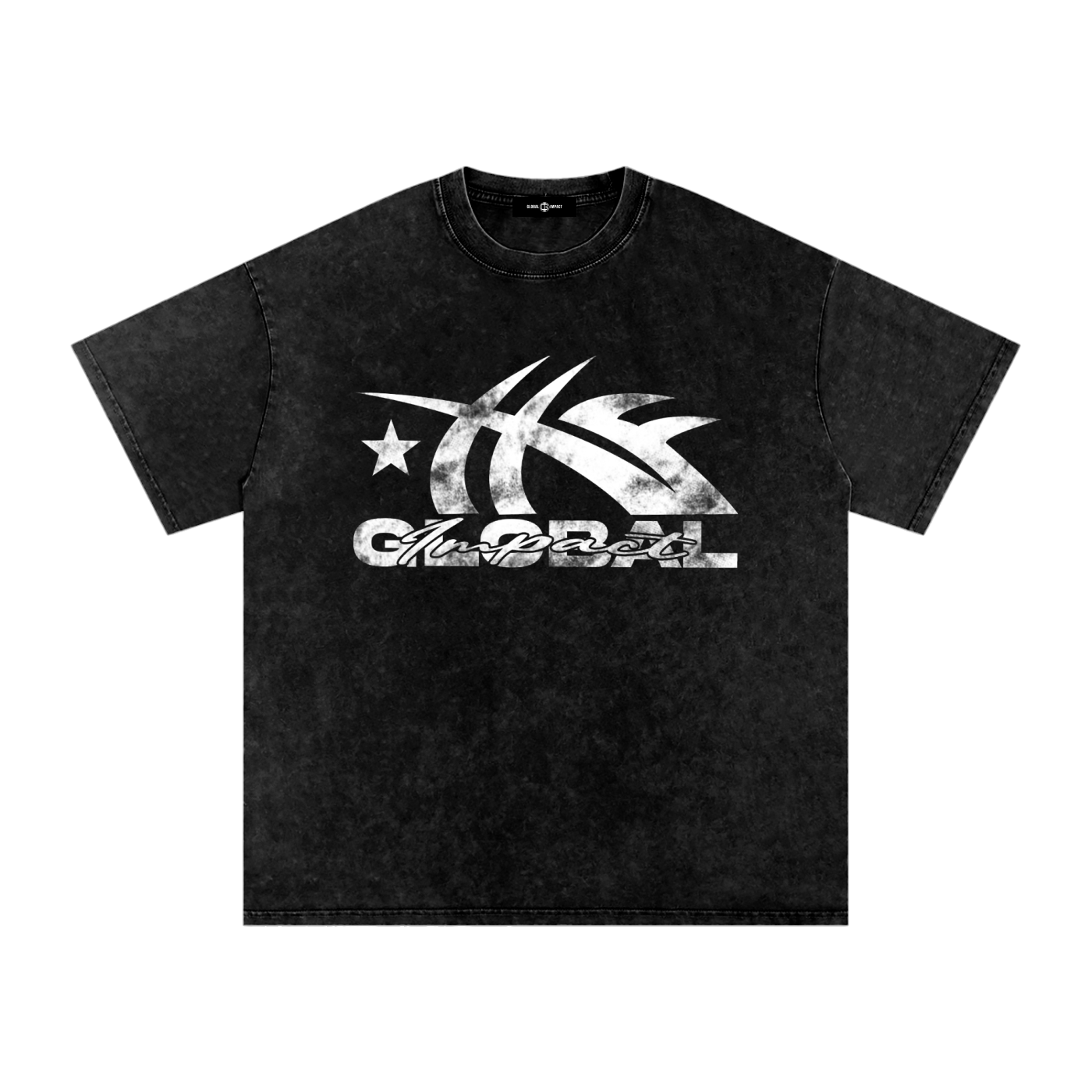 Global Impact FX Snow Washed Oversized T-Shirt