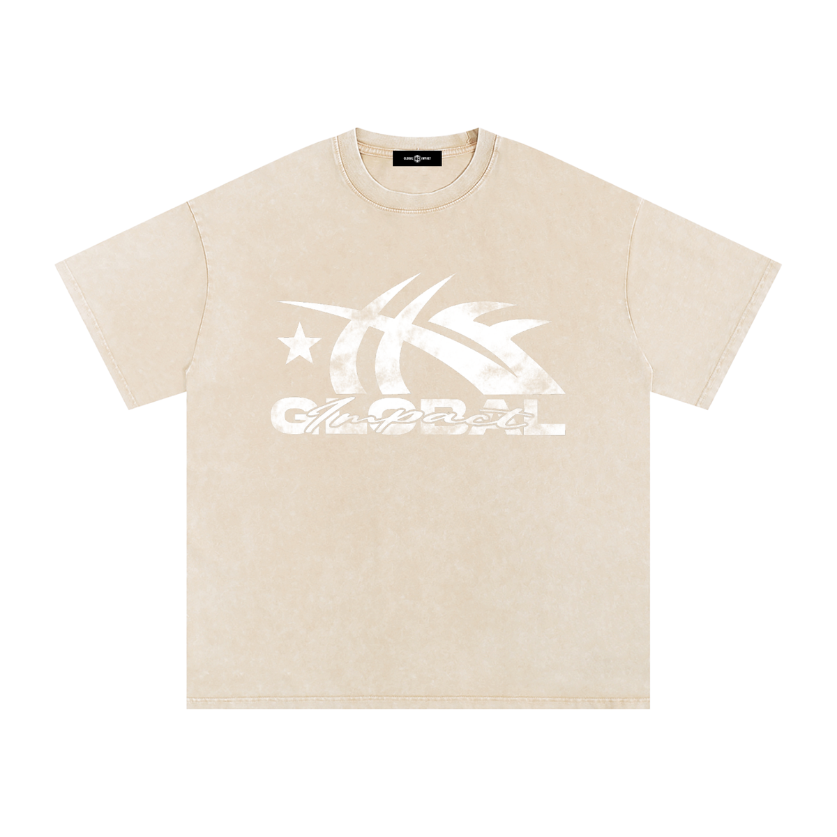 Global Impact FX Snow Washed Oversized T-Shirt