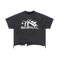 Global Impact FX Distressed Hem T-Shirt